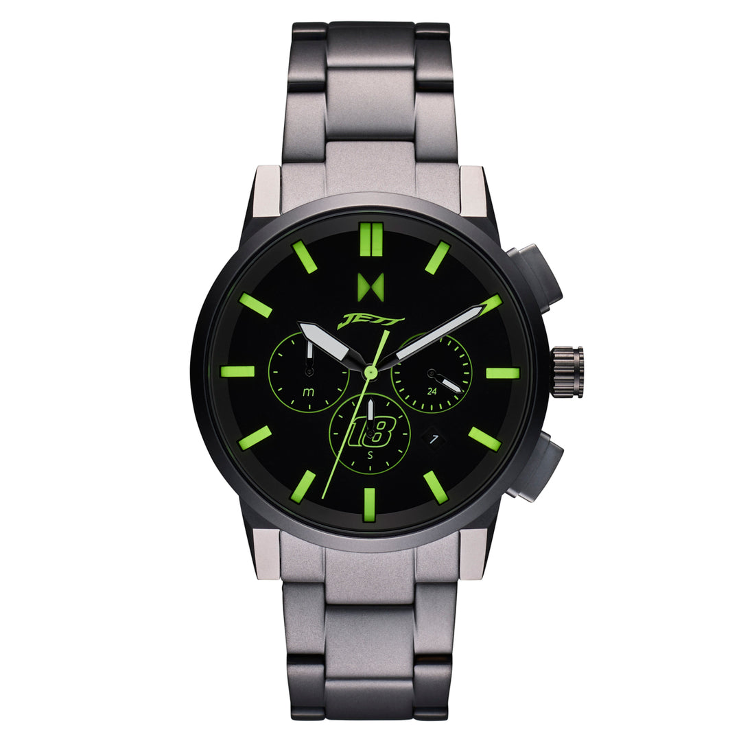 JETTSON.CO x MVMT CHRONO II (BLACK GREEN) WATCH