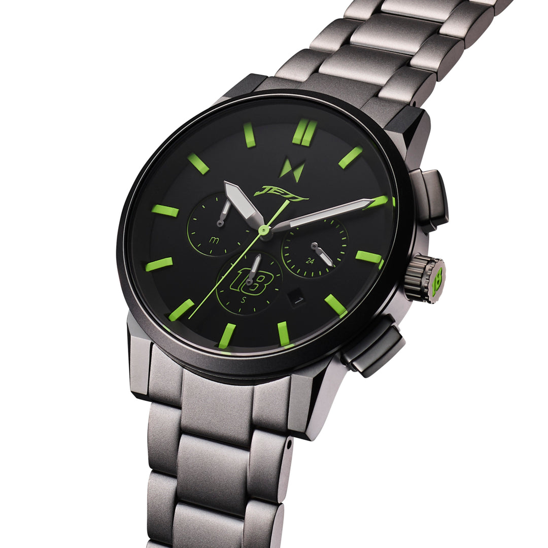 JETTSON.CO x MVMT CHRONO II (BLACK GREEN) WATCH