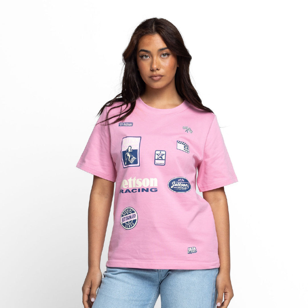 WOMENS RACE BADGE TEE