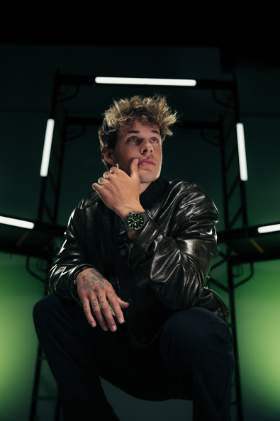 JETTSON.CO x MVMT CHRONO II (BLACK GREEN) WATCH