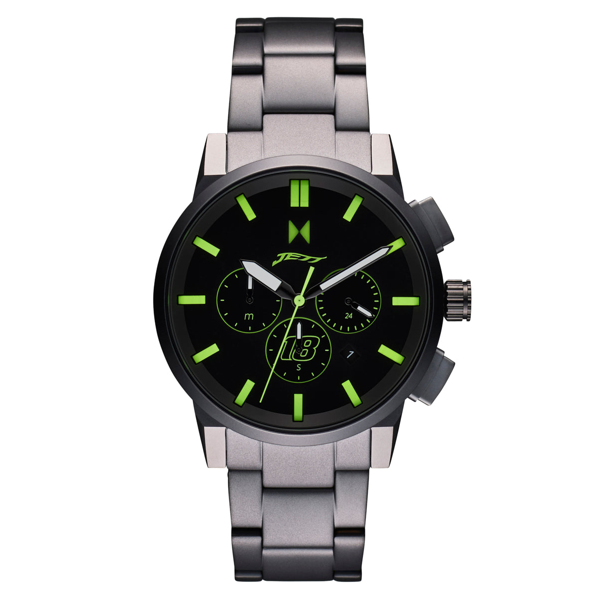 Maa　WTAPS TWOTONE BLACKWATCH Timex TW2W81700 com caixa 44 mm e resistência 20 ATM - Relojoaria