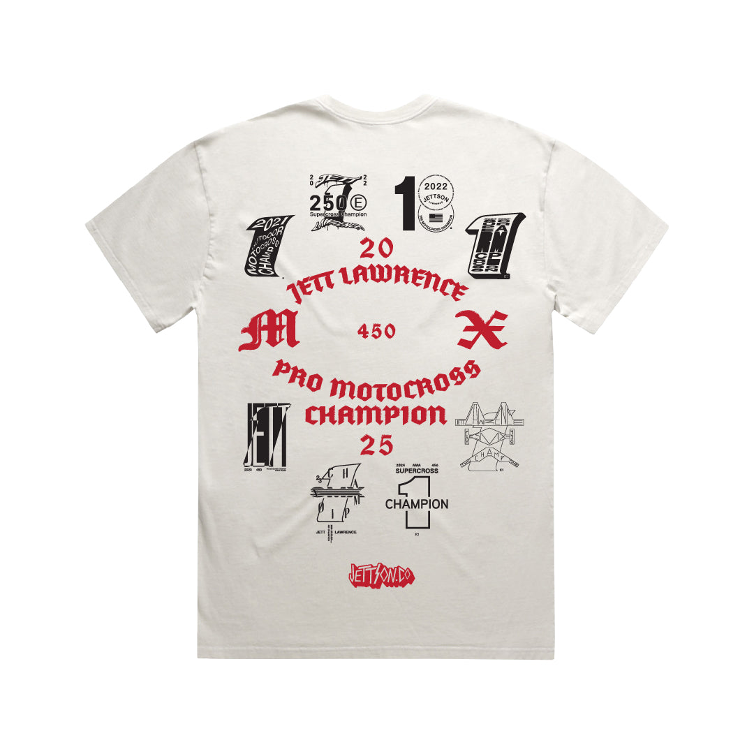 MX25 PODIUM CHAMPION TEE