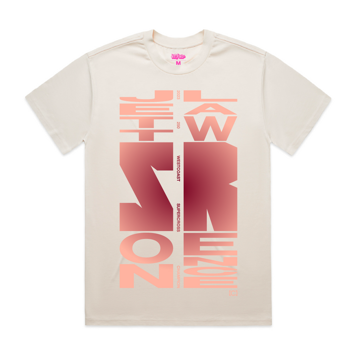 JETTSON SUPERCROSS CHAMPION TEE CREAM