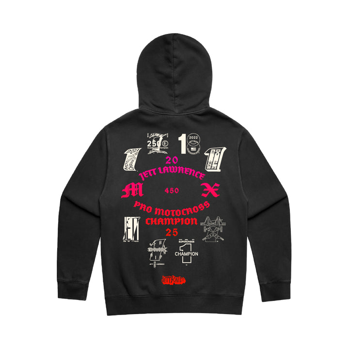 MX25 CHAMPION HOOD BLACK