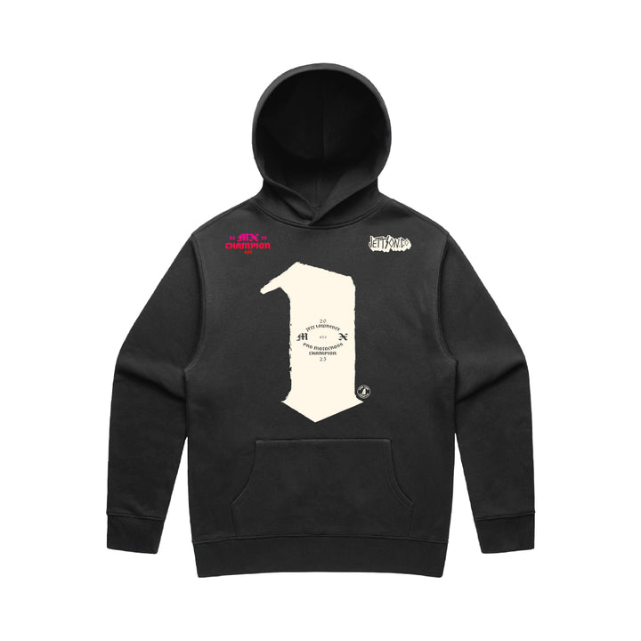MX25 CHAMPION HOOD BLACK