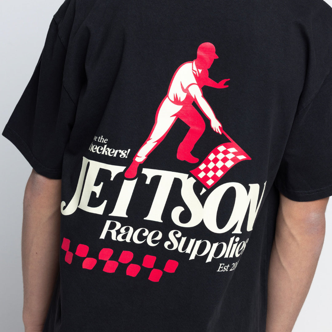 CHECKERS TEE PINK